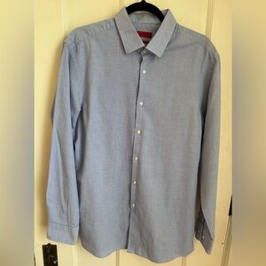 Hugo Boss Sharp Fit “Mabel” Men's Blue Dress Shirt